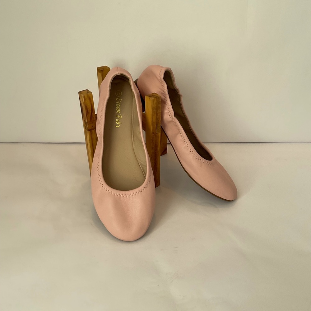 Dream Pairs Women's Pink Ballet Flats